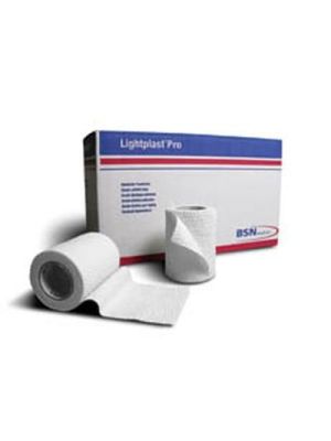 Lightplast Pro 7695400 Athletic Elastic Adhesive Tape White 5cm x 4.5m (stretched) Box/24