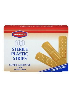 Sterile Plastic Strips Box/100