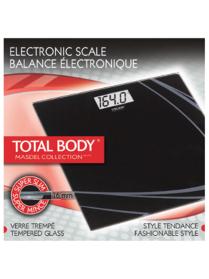 Total Body Electronic Scale Black