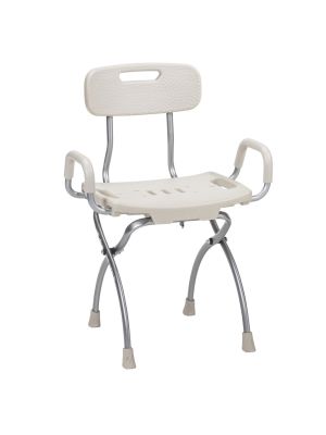 MD by Drive X-Fold Shower Chair Tan