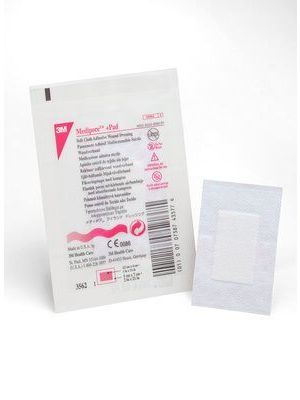 3M 3562 Medipore + Pad Soft Cloth Adhesive Wound Dressing 2
