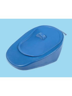 Fractured Bedpan with Lid
