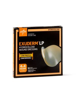 Medline Exuderm LP Hydrocolloid Low-Profile Wound Dressings 4