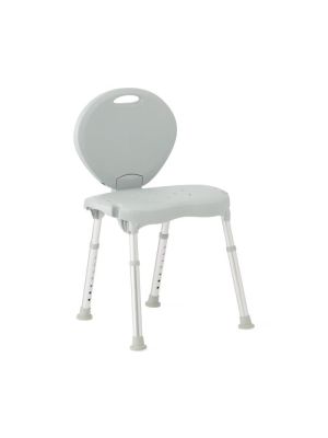Aluminum Folding Shower Chair with Back