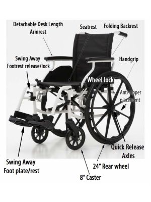 Aluminum Wheelchair 18