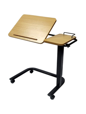 2 in 1 Tilting Overbed Table