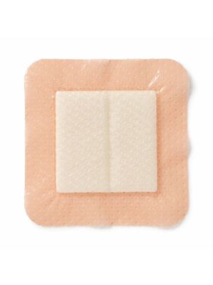 Medline Optifoam Gentle EX Silicone-Faced Foam Wound Dressing with Border 3