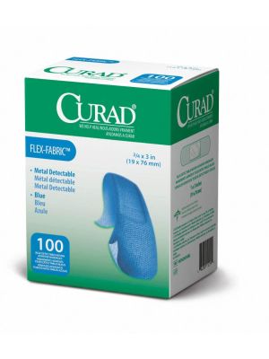 Curad Food Service Adhesive Fabric Bandages 3/4
