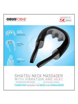 Pro Therapy Elite Shiatsu and Vibration Neck Massager with Heat