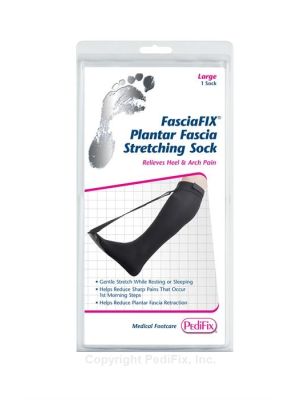 PediFix FasciaFIX Plantar Fascia Stretching Sock Pkg/1