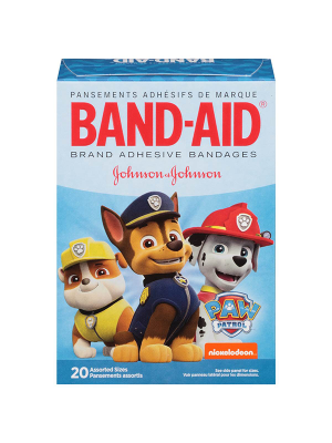 Band-Aid Bandages Paw Patrol Box/20