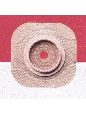 Hollister 15303 New Image CeraPlus Two-Piece Skin Convex Barrier Without Tape Border Flange 2 1/4” (57 mm) Barrier Opening Up to 1 1/2” (38 mm) Red Cut-to-Fit Box/5