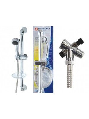 Adjustable Wall Bar Shower Set