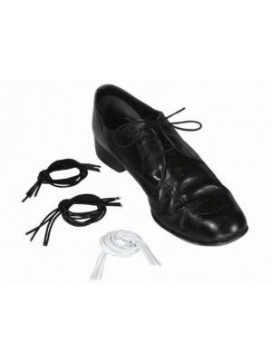 Black Elastic Shoe Laces 37