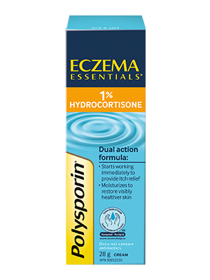 Polysporin Eczema Essentials 1% Hydrocortisone Anti-Itch Cream 28 g