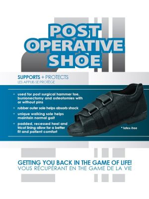 Post-Operative Shoe Male