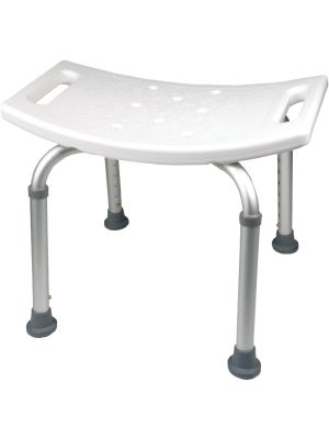 ProBasics Shower Chair without Back 250 lb Weight Capacity