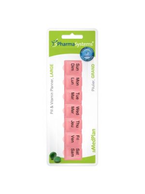 Weekly Pill and Vitamin Planner Large