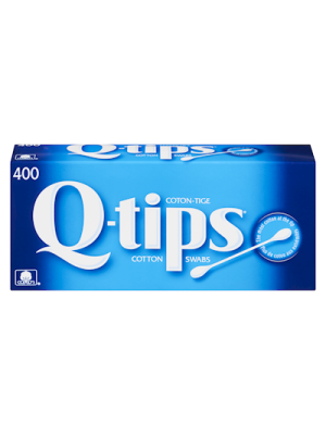 Q-Tips Cotton Swabs Box/400