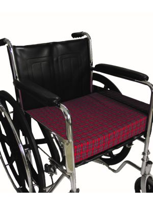 Wheelchair Cushion Standard Foam Plaid 16