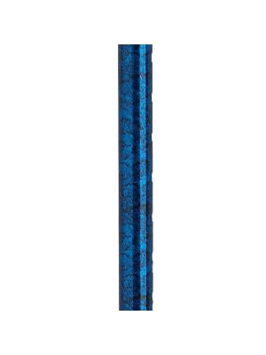 Aluminum Folding Cane with Gel Grip Height Adjustable Blue Crackle