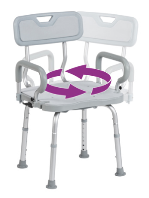 PreserveTech 360° Swivel Bath Chair