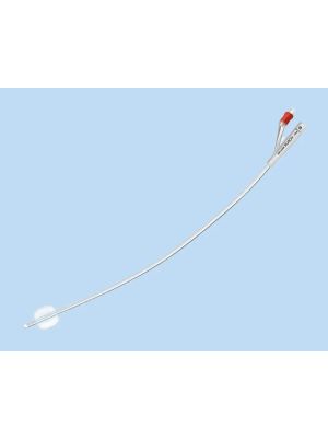 Rusch 170630 Brillant 2‑Way Postoperative Balloon Catheter Cylindrical Solid Tip 24 FR 30 mL 2 Eyes Staggered Approx. 40 cm Box/10