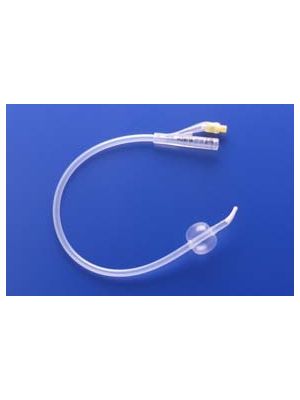 Rusch 171305200 Foley Catheter 2-Way Coude Tip Silicone 20FR 5cc Box/5