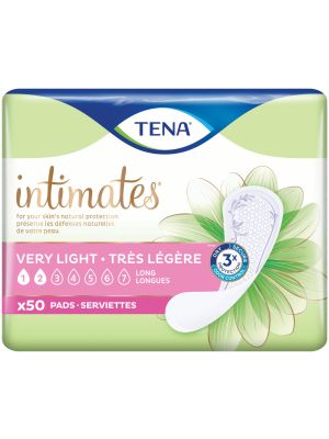 Tena 54291 Intimates Very Light Pads Pkg/50