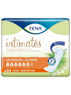 Tena 54427 Intimates Ultimate Absorbency Incontinence Pads Regular Length Case/40