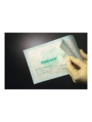 Molnlycke 671000 Mepore Self-Adhesive Absorbent Surgical Dressing Sterile 9 cm x 15 cm Box/50