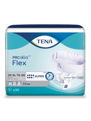 Tena 67807 ProSkin Flex Super XL Gray Case/90