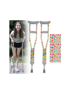 My Crutches Polka Dots