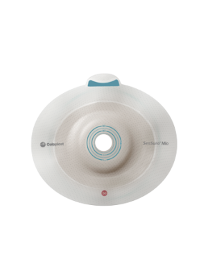 Coloplast 16485 SenSura Mio Convex Flex Baseplate Inspection Window Standard 25 Pre-Cut Light Convex with Belt Tab 50mm Box/5
