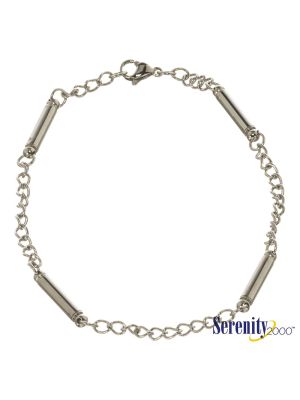 Serenity Magnetic Super Anklet Stainless Steel 9.5