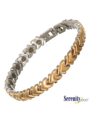 Magnetic Stainless Steel Link Bracelet Cupid