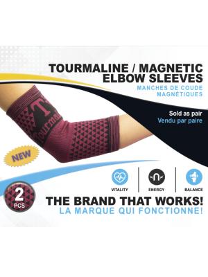 Tourmaline / Magnetic Elbow Sleeves (Pair)