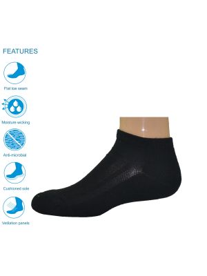 Simcan Shortees No-Show Socks Pair