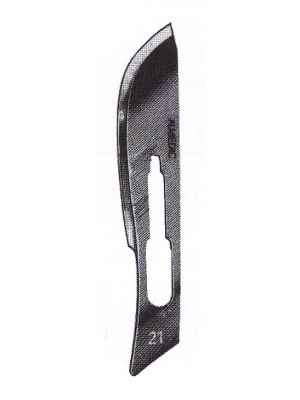 Scalpel Blades Sterile Stainless Steel Size 21 Pkg/12