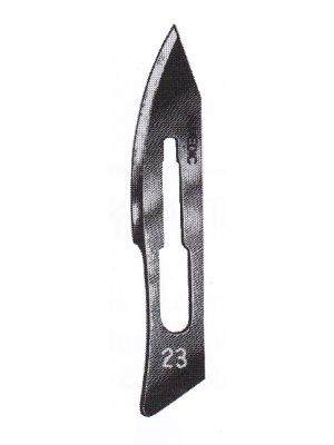 Scalpel Blades Sterile Stainless Steel Size 23 Pkg/12