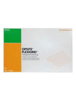 Smith & Nephew 4631 Opsite Flexigrid Transparent Dressing 15 cm x 20 cm (6