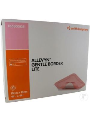 Allevyn Gentle Border Lite Foam Dressing 4