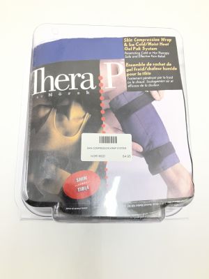 Shin Compression Wrap & Ice Cold/Moist Heat Gel Pak System
