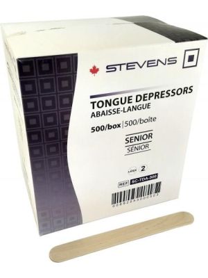 Wooden Tongue Depressors Senior 15 cm Box/500