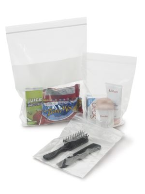 Clear Bag with Zip Closure 3