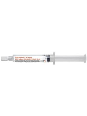 BD 306592 PosiFlush Prefilled Normal Saline Syringe 10mL Box/30