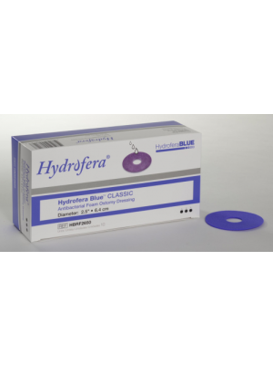 Hydrofera Blue Classic Antibacterial Foam Ostomy Dressing Box/10