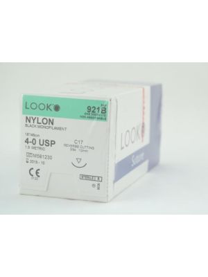 Sutures Nylon Mono Black 4-0 C17 18