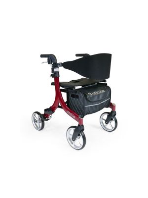 Stella Lightweight Rollator Red 18