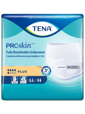 Tena 72633 ProSkin Plus Protective Underwear Large Unisex Plus